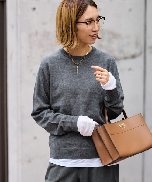 FRAMeWORK（フレームワーク） ニット セーター イタリアヤーン basic