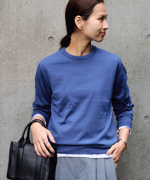 FRAMeWORK（フレームワーク） ニット セーター イタリアヤーン basic