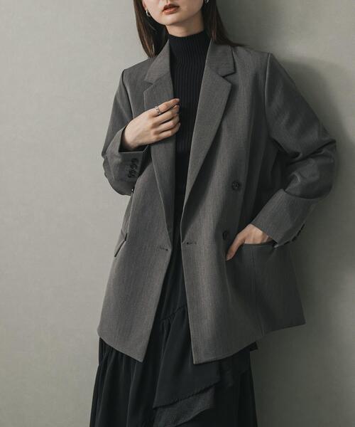 SENSE OF PLACE by URBAN RESEARCH テーラードジャケット ONE ブラック