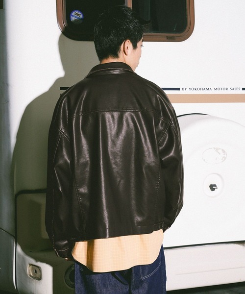 niko and ... ブラックレザージャケット NIKO AND ブラックレザージャケット M NIKO AND ブラックレザー