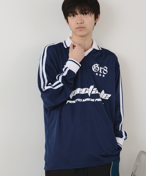 「ROOPTOKYO」 「suggestion」長袖Tシャツ M ブラック メンズ_画像6