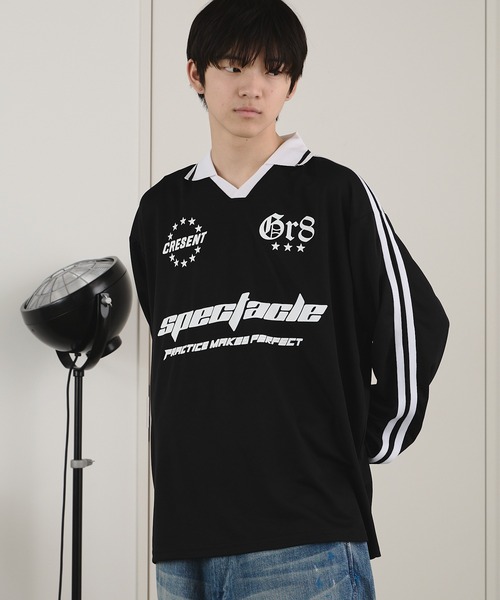 「ROOPTOKYO」 「suggestion」長袖Tシャツ M ブラック メンズ_画像7