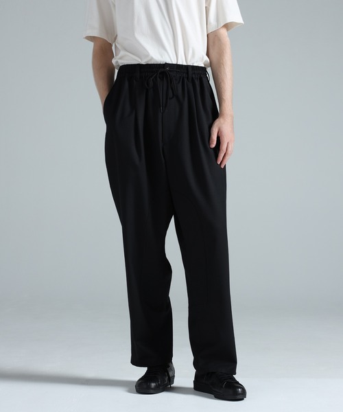 パンツ Y-3 REFINED WOOL TRACK PANTS メンズ