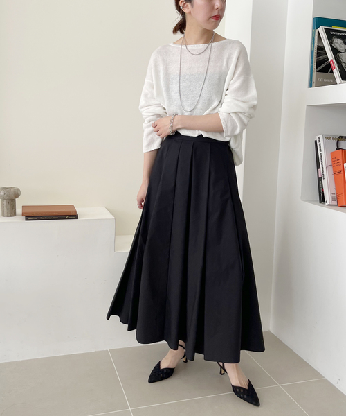 「LE TALON」 ヒールサンダル MEDIUM ブラック×ブラック レディース_画像3