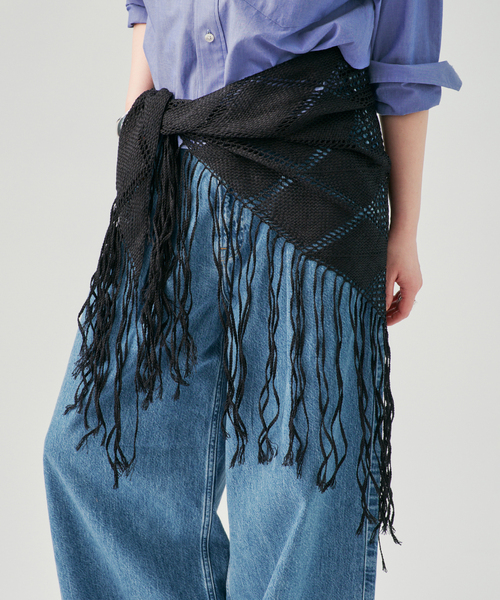 ASAUCE MELER（アソースメレ） ストール マフラー ギマコットン