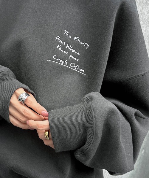 [andme] [alma design] тренировочный cut and sewn M авто mi-ru женский 