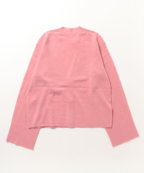 「DESIGNERS REMIX」 ニットカーディガン FREE ピンク レディース_画像2