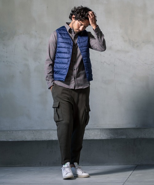 「CAMBIO」 長袖シャツ L ブラウン メンズ_画像9