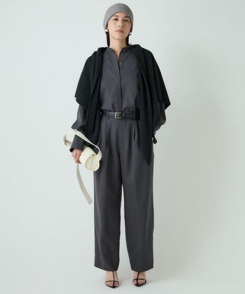 「Chaos」 スラックス 36 ブラウン レディース_画像3