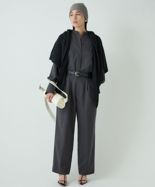 「Chaos」 スラックス 36 ブラウン レディース_画像4