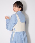 サイドベルトニットビスチェ レディースの詳細画像3