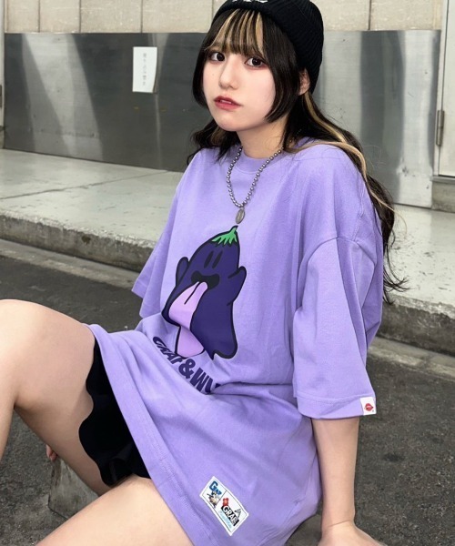 「GRAF&WU」 半袖Tシャツ L ホワイト メンズ_画像2