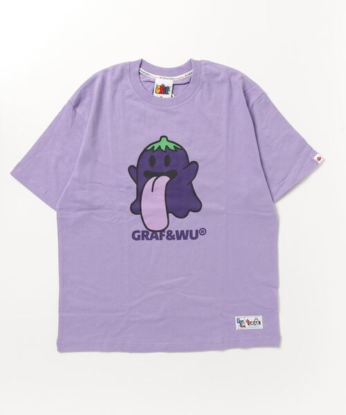 「GRAF&WU」 半袖Tシャツ L ホワイト メンズ_画像8