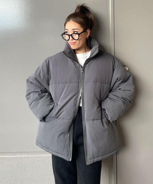 CHERI since1985 ダウンコート ダウンジャケット 裾ドロストダブル