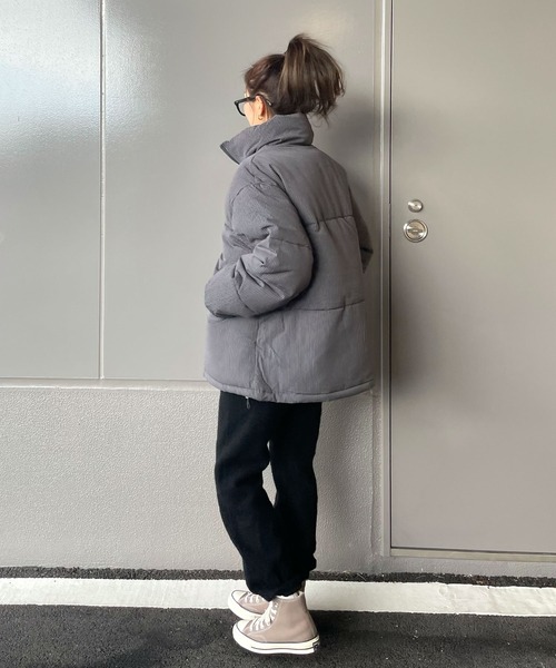 CHERI since1985 ダウンコート ダウンジャケット 裾ドロストダブル 