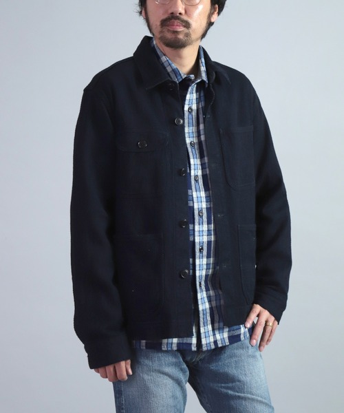 「OMNIGOD」 ジャケット S インディゴブルー メンズ_画像2