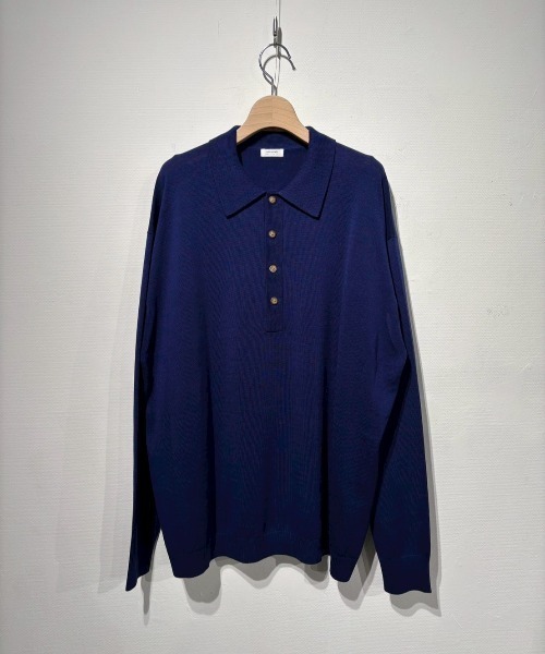 crepuscule（クレプスキュール） ポロシャツ crepuscule L/S Polo