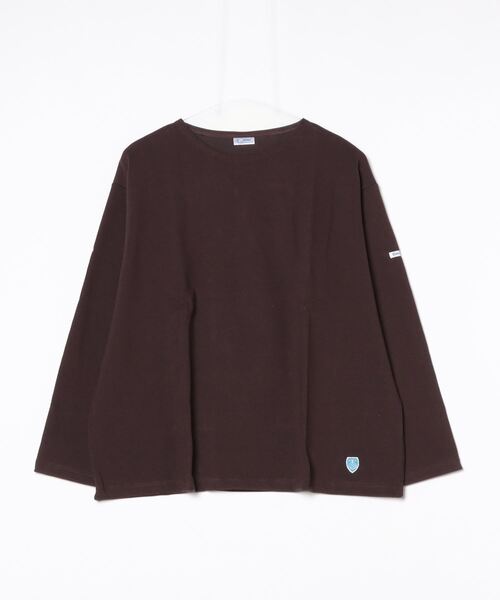 「ORCIVAL」 長袖カットソー 1 ブラウン レディース_画像2