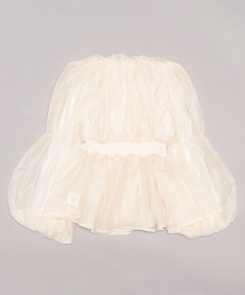 「Jasmine Grandiflorum」 長袖ブラウス FREE ホワイト レディース_画像2