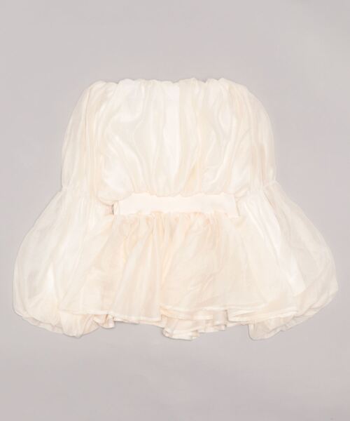 「Jasmine Grandiflorum」 長袖ブラウス FREE ホワイト レディース_画像3