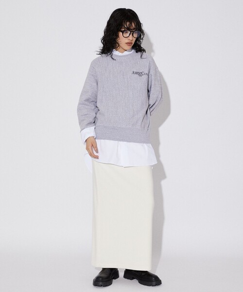 AMERICANA（アメリカーナ） スウェットカットソー M オートミール