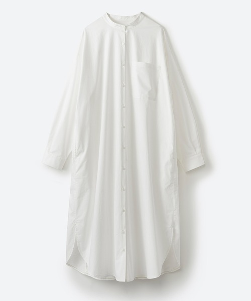 「haco!」 長袖ワンピース LARGE ネイビー レディース_画像6