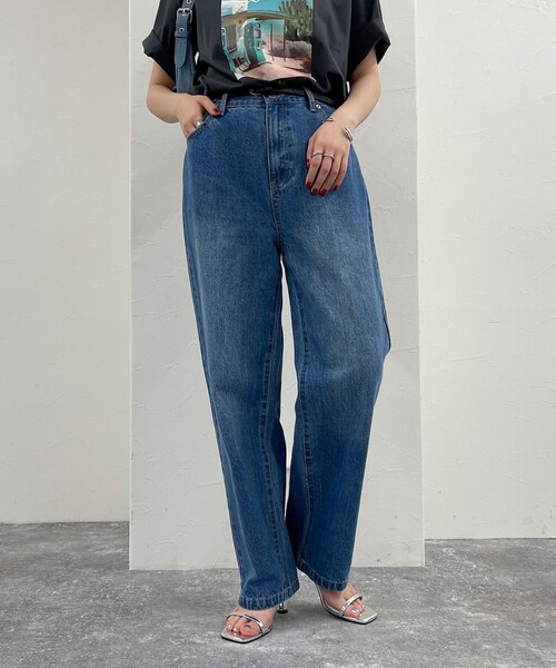 [fredy emue] Denim брюки 36 черный женский 