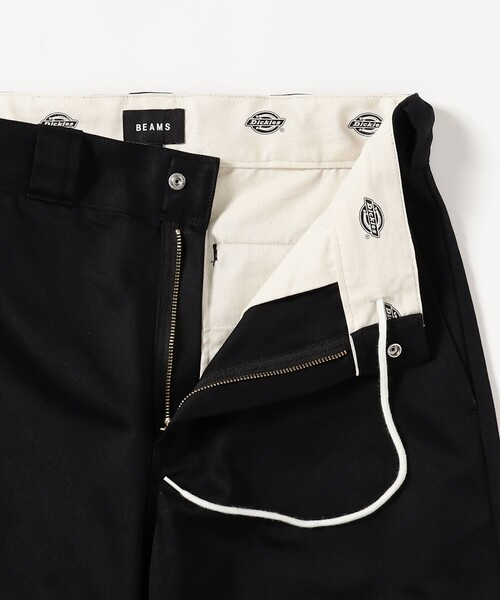 BEAMS別注　Dickies ワイドチノパンツ XL ブラック　新品未使用品 BEAMS（ビームス） パンツ 「別注」Dickies / ワイド チノ パンツ