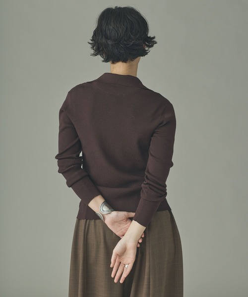 美品✨カレンソロジー ニット 冬服 ウール カシミヤ ハイネック セーター Curensology（カレンソロジー） ニット セーター /ウールカシミヤ