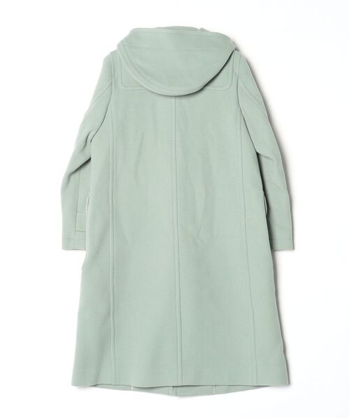 美品✨MACPHEE ウールメルトン ダッフルコート ライトグリーン 34 MACPHEE」 ダッフルコート 34 グリーン レディース マカフィー(MACPHEE