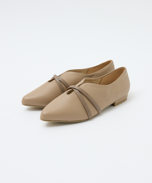 「Au BANNISTER」 フラットパンプス 35 ブラック レディース_画像8