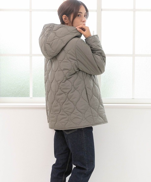 「PREFERIR」 ジャケット LARGE カーキ レディース_画像4