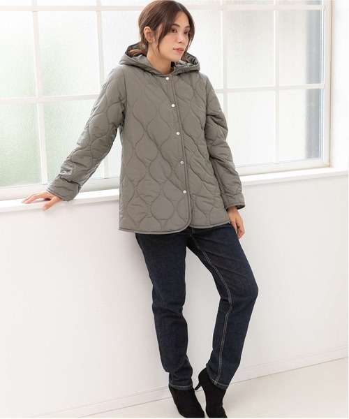 「PREFERIR」 ジャケット LARGE カーキ レディース_画像5