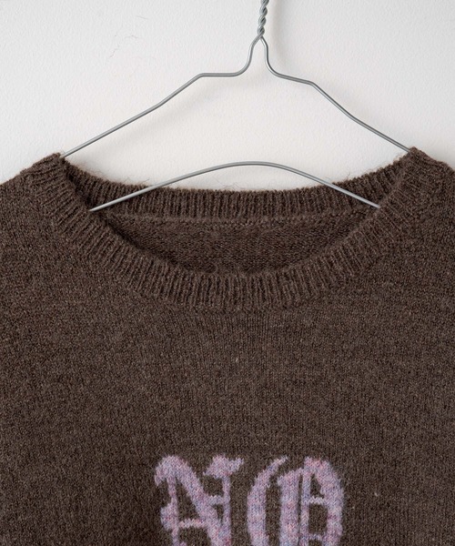 「WHIMSIC」 長袖ニット FREE ブラウン レディース_画像2