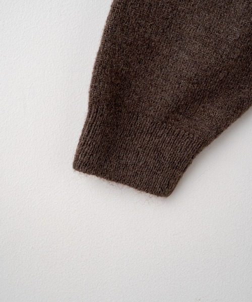 「WHIMSIC」 長袖ニット FREE ブラウン レディース_画像4