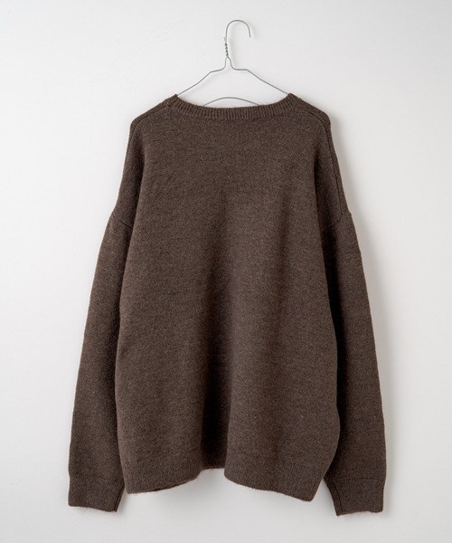 「WHIMSIC」 長袖ニット FREE ブラウン レディース_画像8