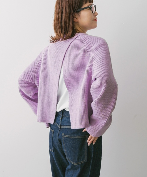 「Spick \u0026 Span」 長袖ニット - グリーン レディースの画像