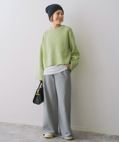 「Spick \u0026 Span」 長袖ニット - グリーン レディースの画像