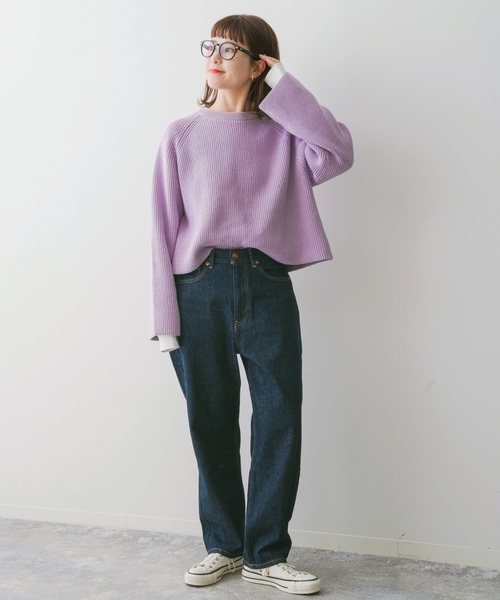 「Spick \u0026 Span」 長袖ニット - グリーン レディースの画像