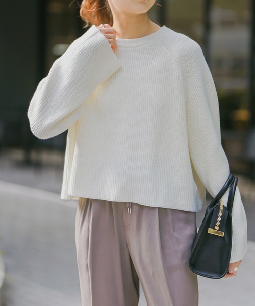 「Spick \u0026 Span」 長袖ニット - グリーン レディースの画像
