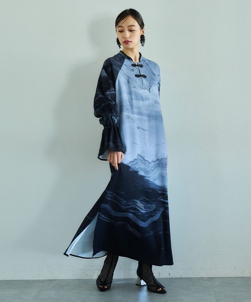 HARE（ハレ） 長袖ワンピース FREE ブラック レディース : ZOZOTOWN