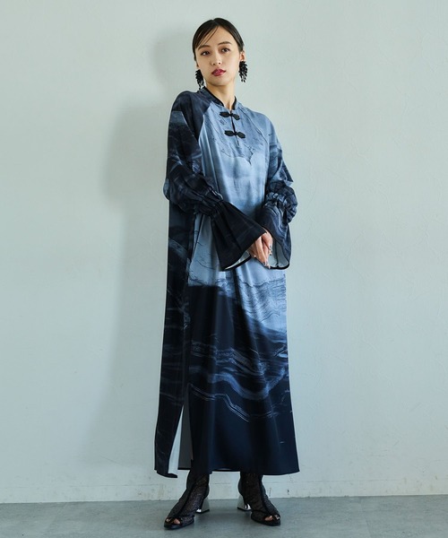 HARE（ハレ） 長袖ワンピース FREE ブラック レディース : ZOZOTOWN