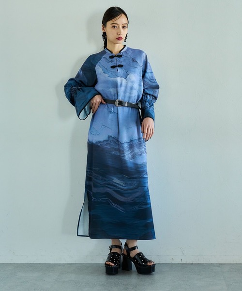 HARE（ハレ） 長袖ワンピース FREE ブラック レディース : ZOZOTOWN