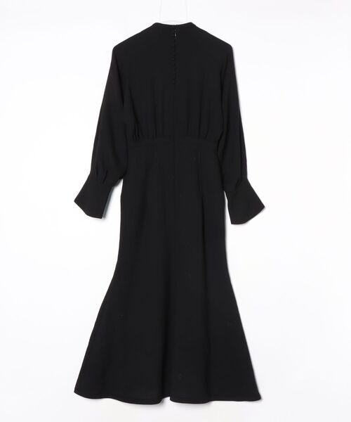 「mame」 長袖ワンピース 1 ブラック レディース_画像2