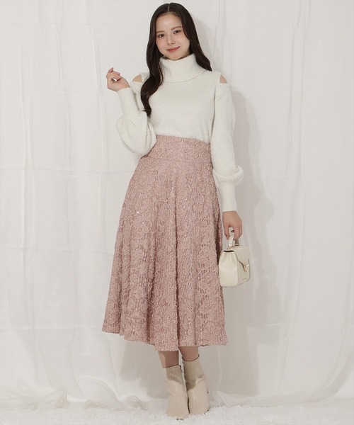 「WILLSELECTION」 スカート FREE ブラック レディース_画像3