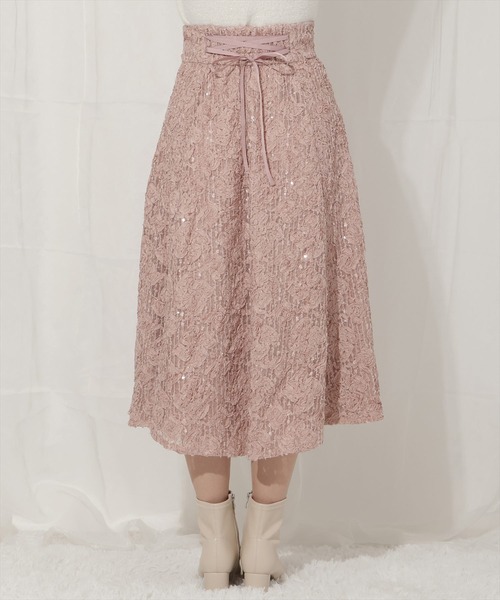 「WILLSELECTION」 スカート FREE ブラック レディース_画像6