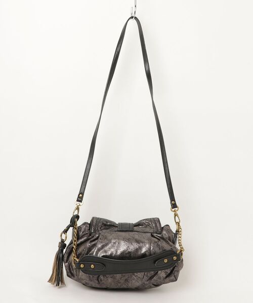 「NINE WEST」 ショルダーバッグ - ブラック レディース_画像2