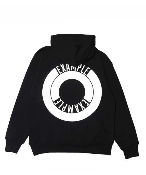EXAMPLE(エグザンプル) パーカー EXAMPLE ROUND LOGO HOODIE メンズ EXAMPLE(エグザンプル) パーカー EXAMPLE ROUND LOGO HOODIE メンズ