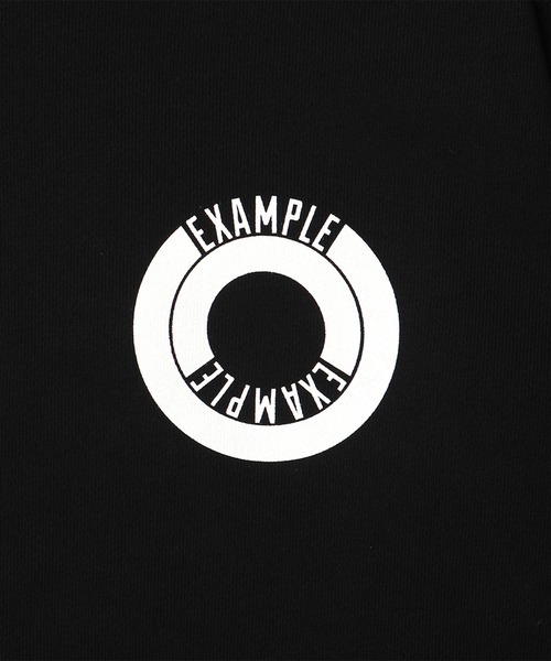 EXAMPLE（エグザンプル） パーカー EXAMPLE ROUND LOGO HOODIE メンズ
