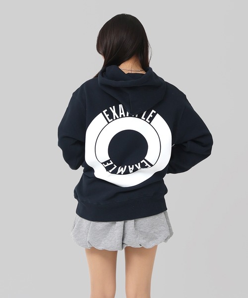 EXAMPLE(エグザンプル) パーカー EXAMPLE ROUND LOGO HOODIE メンズ EXAMPLE(エグザンプル) パーカー EXAMPLE ROUND LOGO HOODIE メンズ